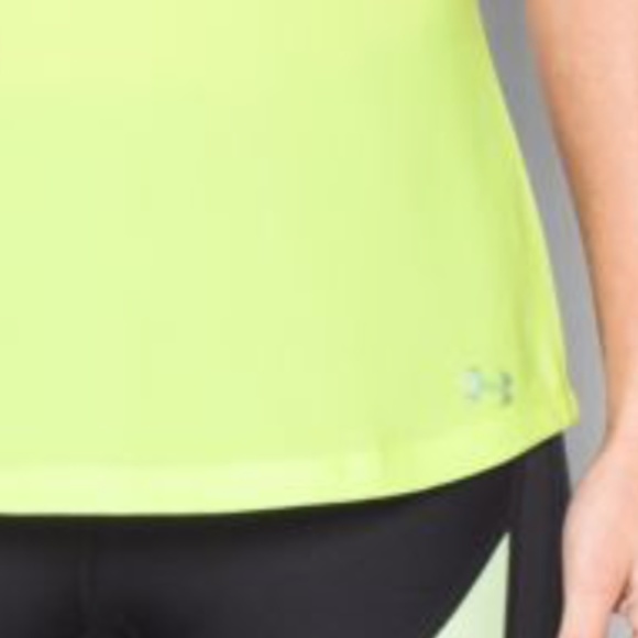 Under Armour Flyby Racing Back Tank Yellowish - Picture 7 of 8